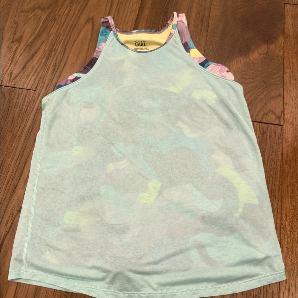 Athleta Girl Perfect Pair Tank Top Girls L/12
